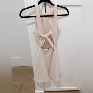 Elizabeth and James Britt Blush Pink Mini Dress With Bow